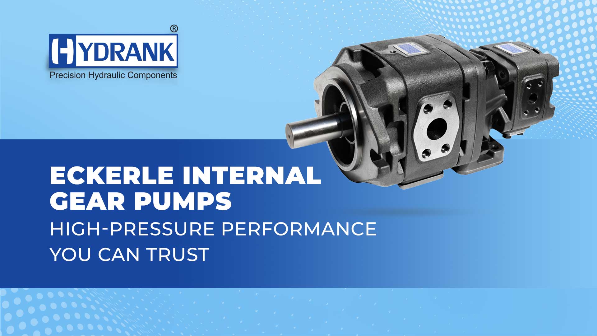 Eckerle Internal Gear Pumps: High-Pressure Performance You Can Trust